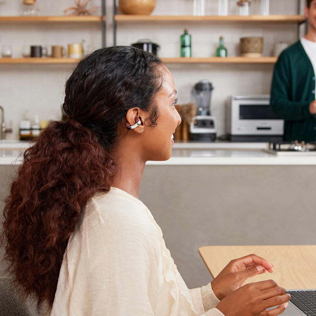 HA-NP1T-T NEW Wireless Open-Earbuds - Brown