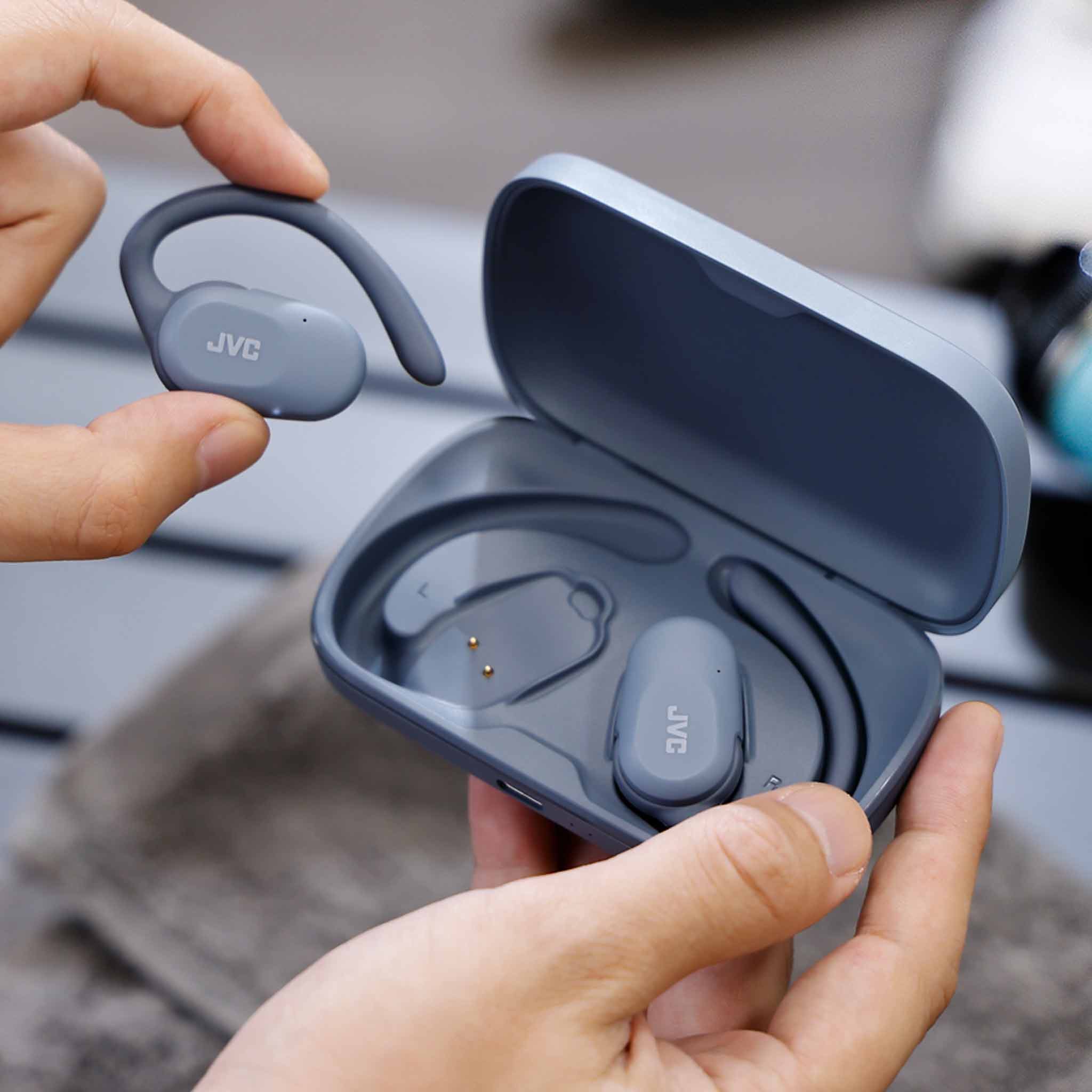 HA-NP40T-A NEW Wireless Open-Earbuds - Blue