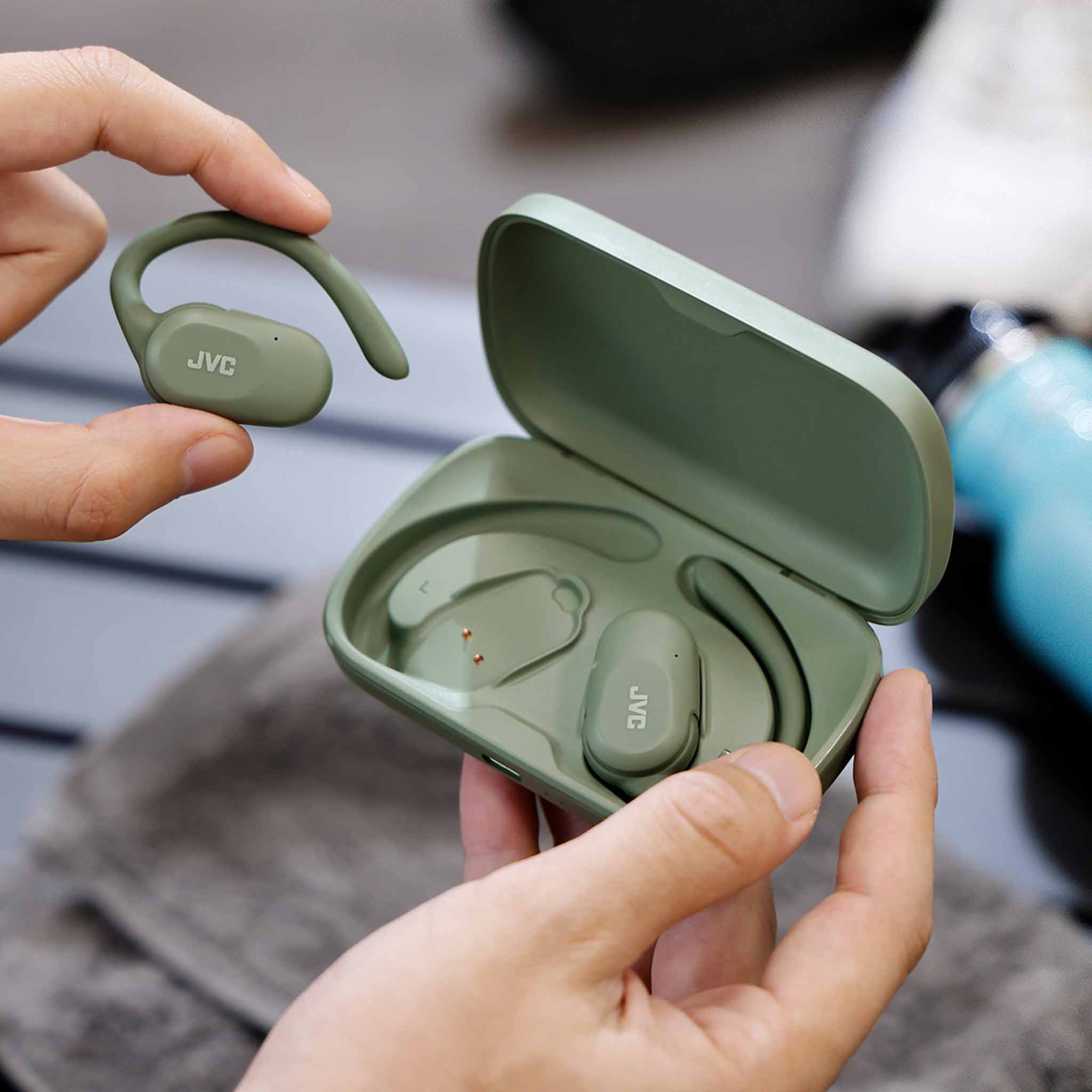 HA-NP40T-G NEW Wireless Open-Earbuds - Green