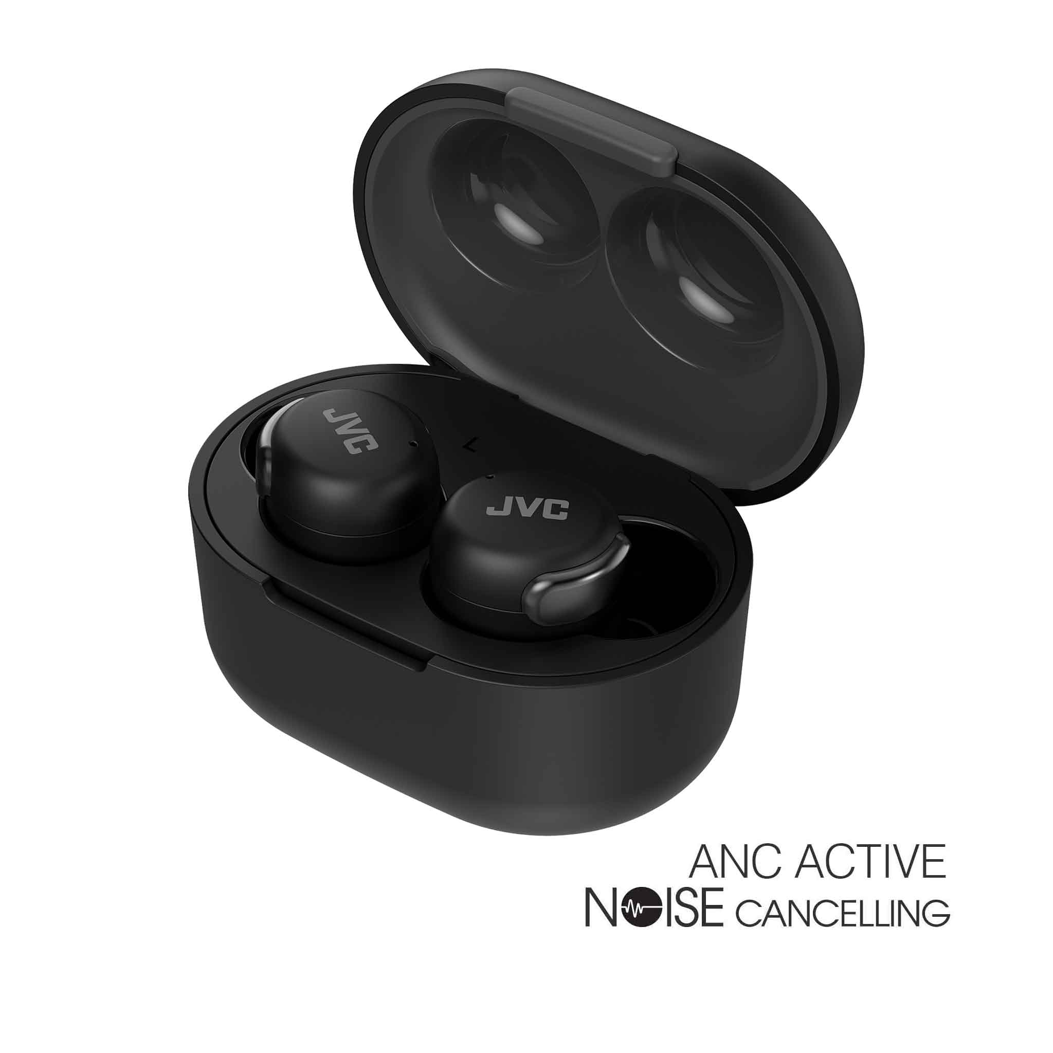 HA Z330T B Noise Cancelling Wireless Bluetooth Earbuds JVC UK
