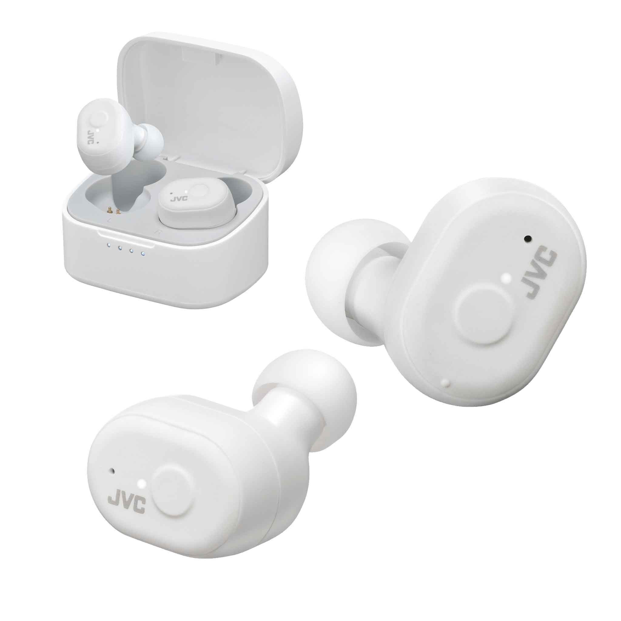 JVC HA-A11T Wireless Bluetooth Earbuds - White – JVC UK