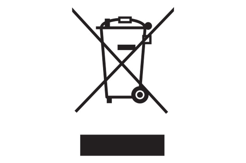 crossed-out wheeled bin symbol