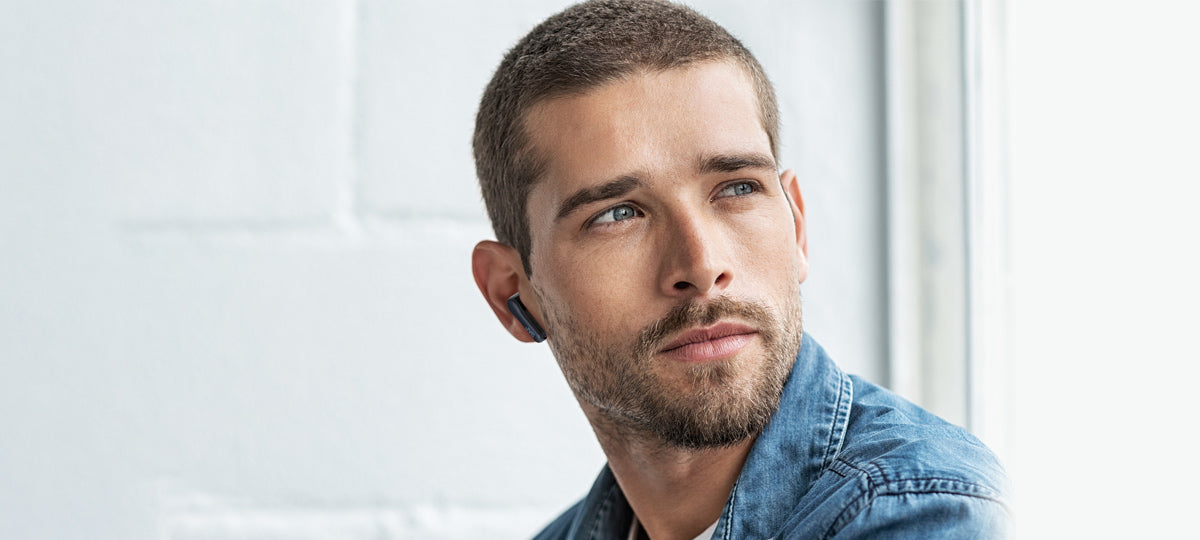 Music to your ears with HA-A3T-B in Black wireless earbuds
