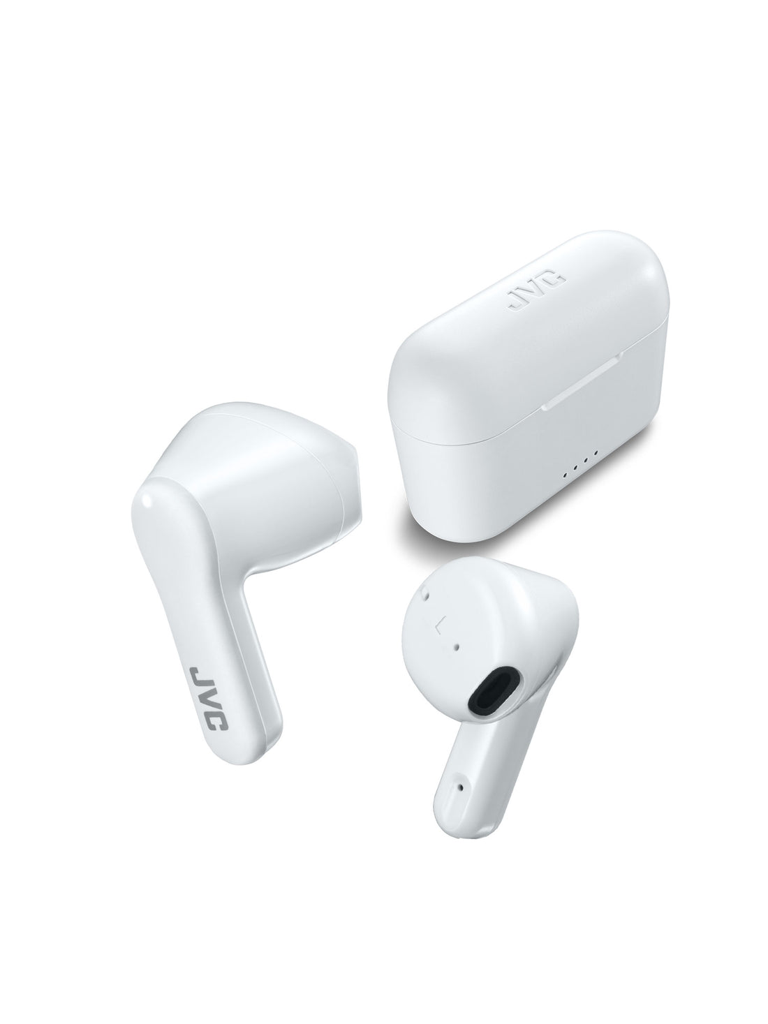 HA-A3T-W in White open-type earbuds with charging case