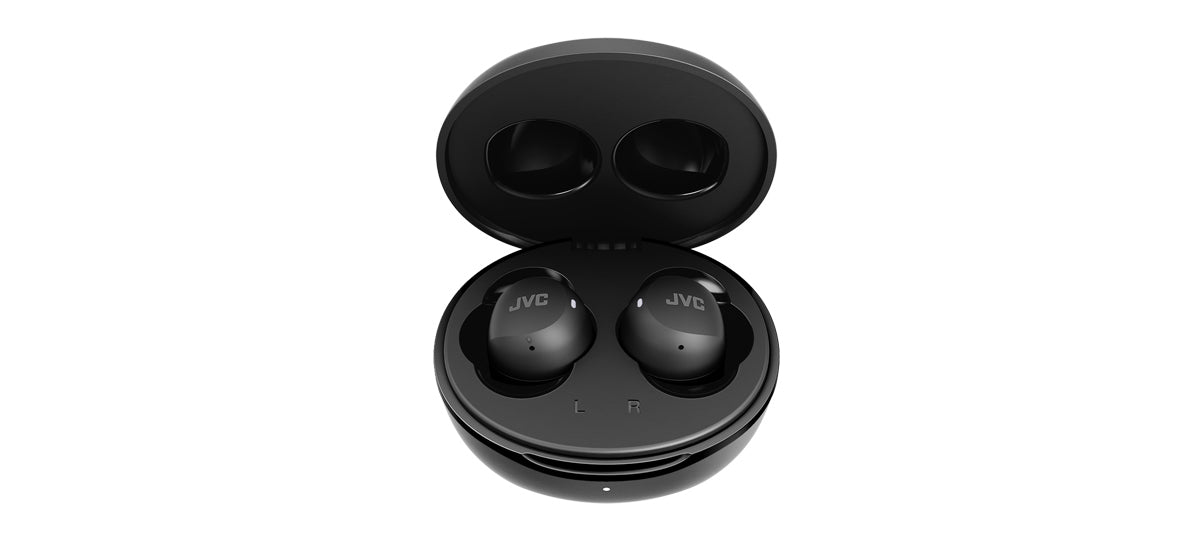 HA-A6T-B in black charging case