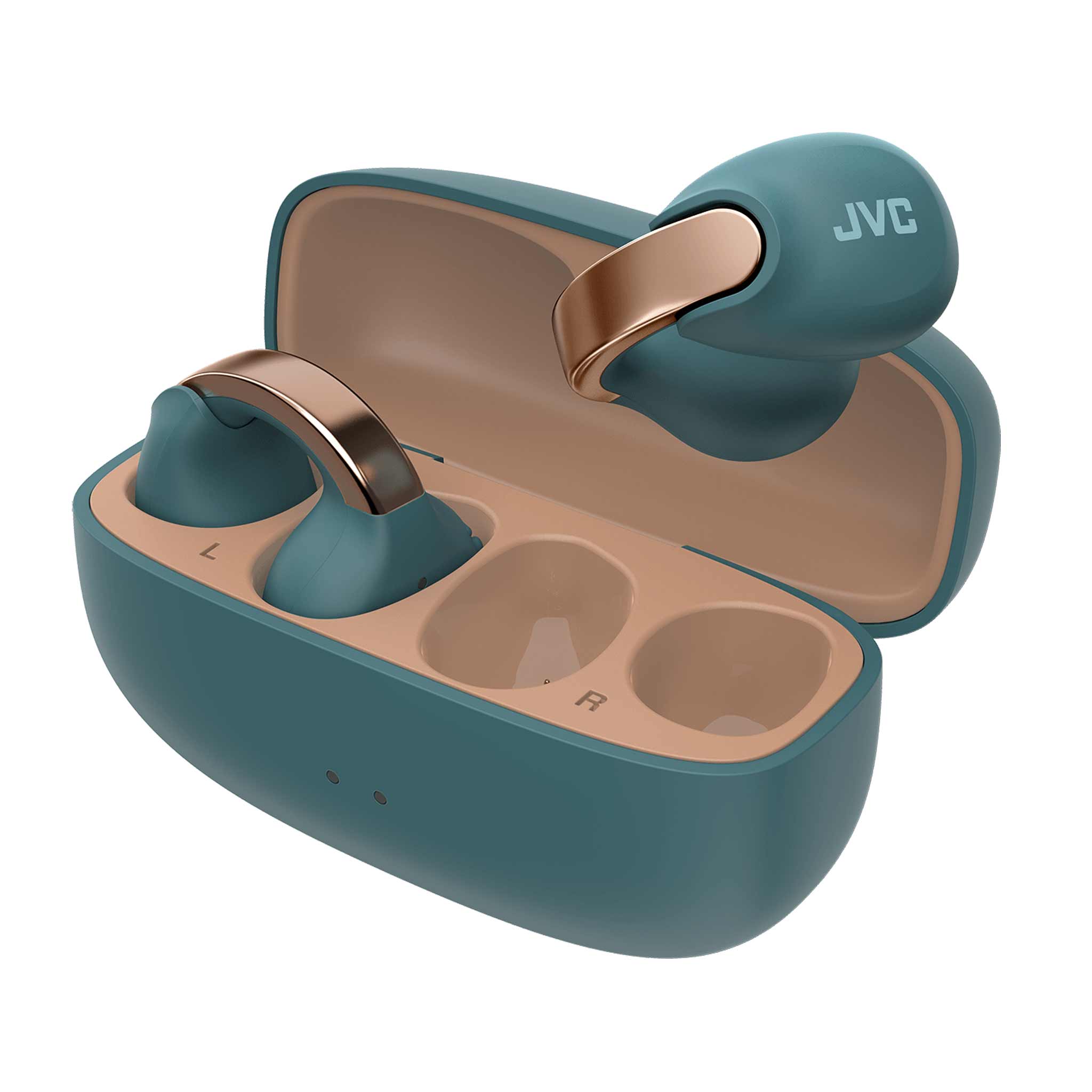HA-NP1T-A Wireless Open-Earbuds - Blue – JVC UK