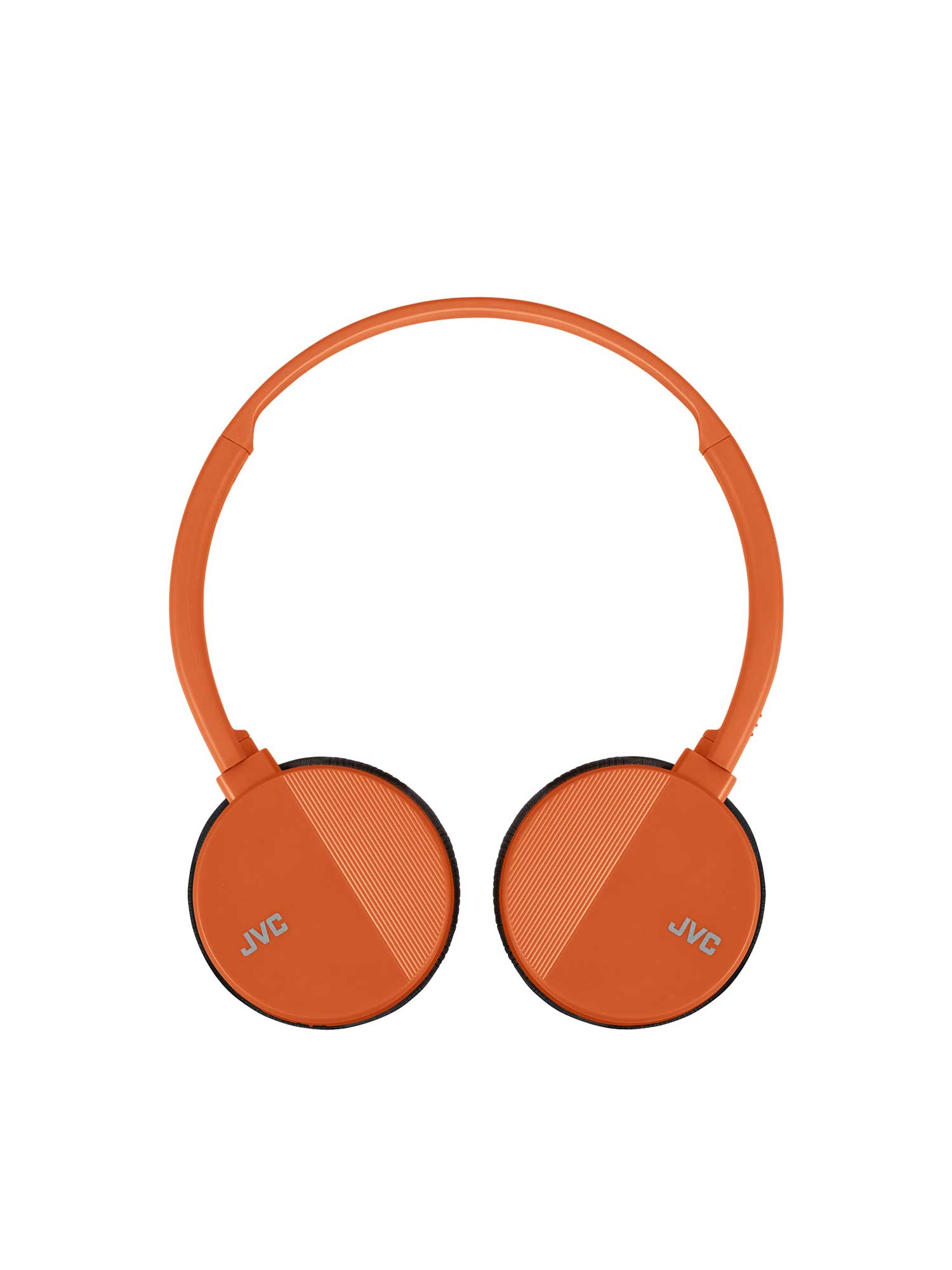HA-S24W in orange wireless Bluetooth on-ear headphones swivel design
