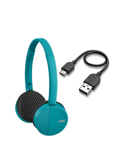 HA-S24W-Z in turquoise Bluetooth headphones accessories