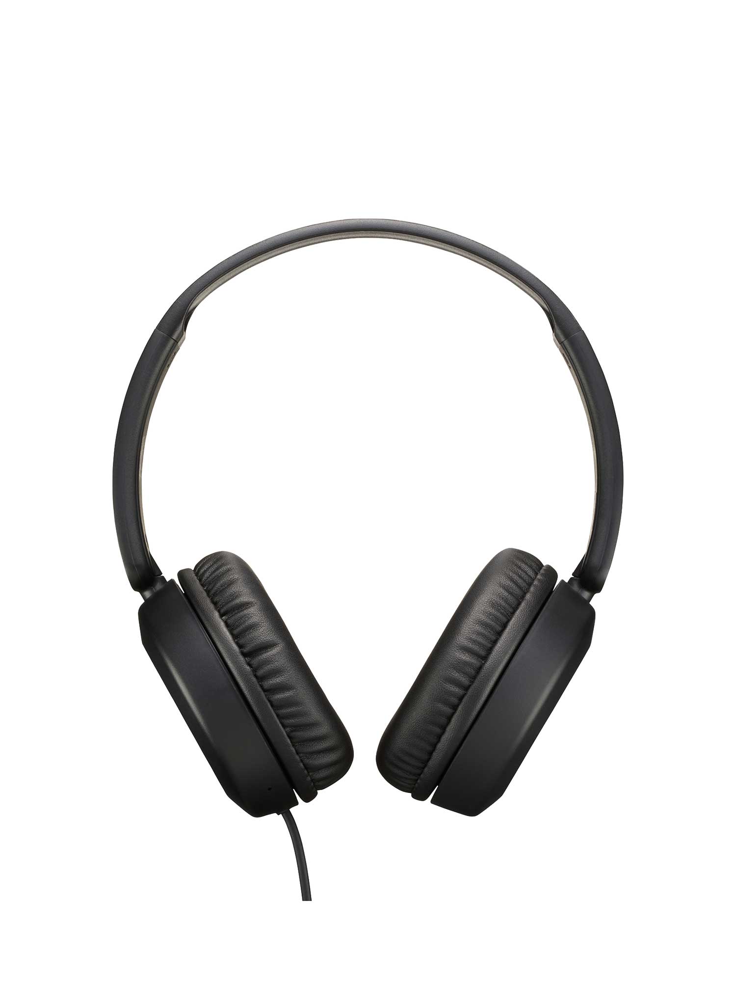 HA-S31M-B wired on-ear headphones in black comfortable and secure fit
