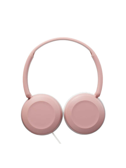 HA-S31M-P wired on-ear headphones swivel design for storage