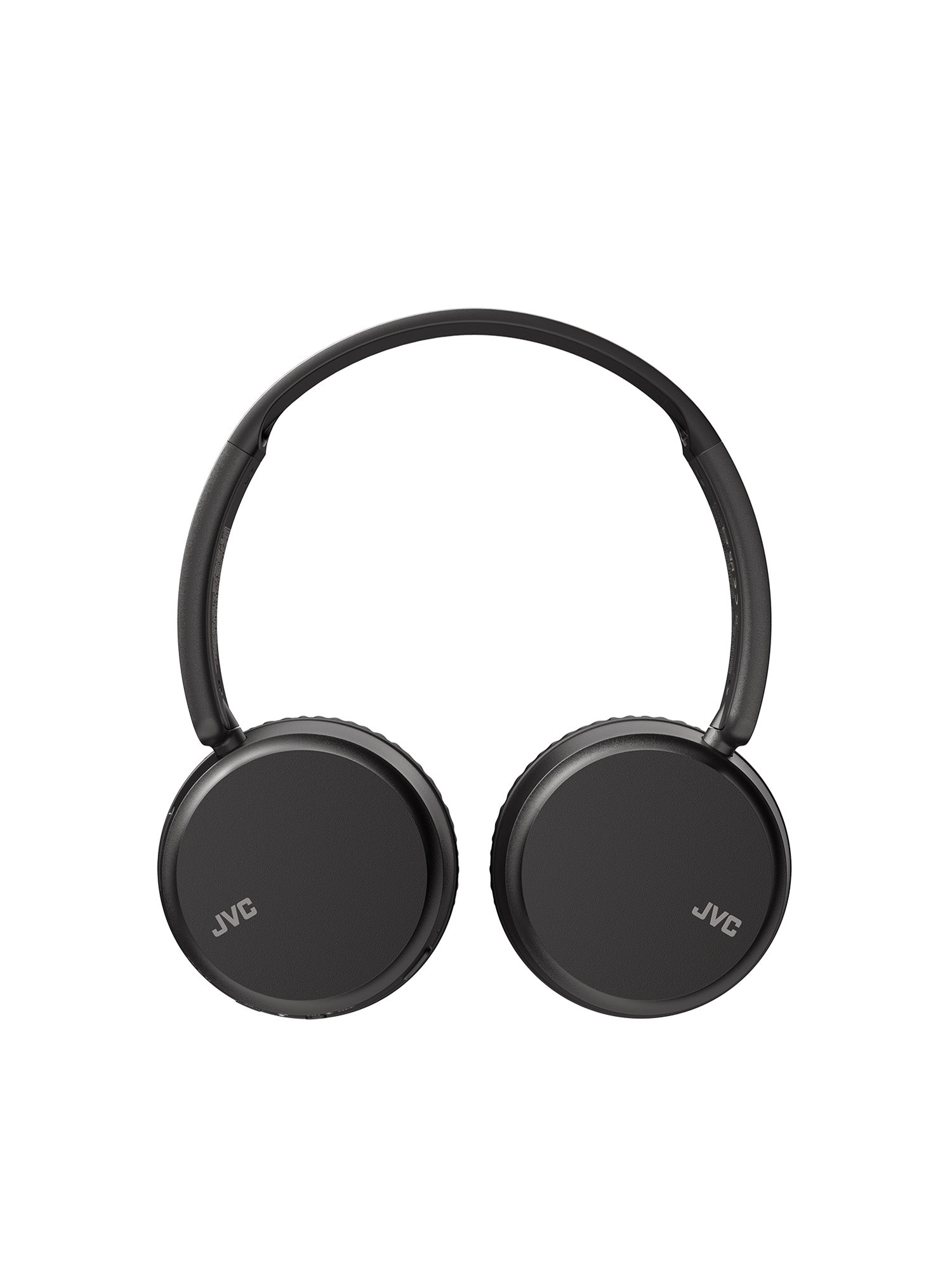 HA-S36W-B in black wireless bluetooth headphones layflat