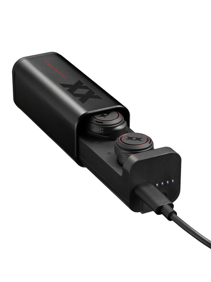 HA-XC90T JVC XX wireless earbuds with charger - quick charge
