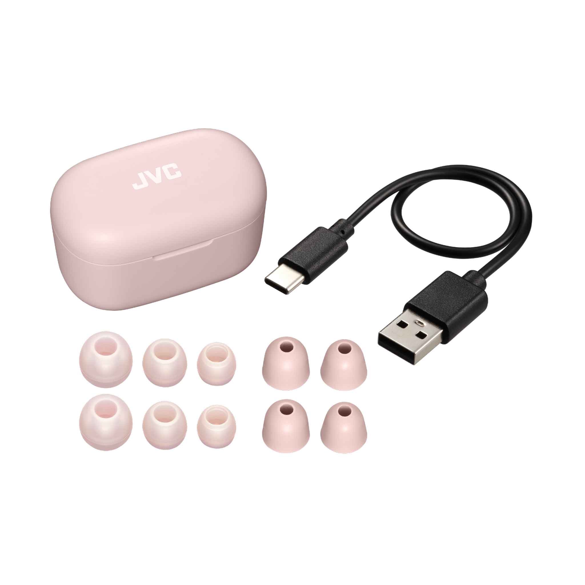 HA-Z250T Noise Cancelling Wireless Earbuds in Pink – JVC UK HA-Z250T Noise Cancelling Wireless Earbuds in Pink – JVC UK