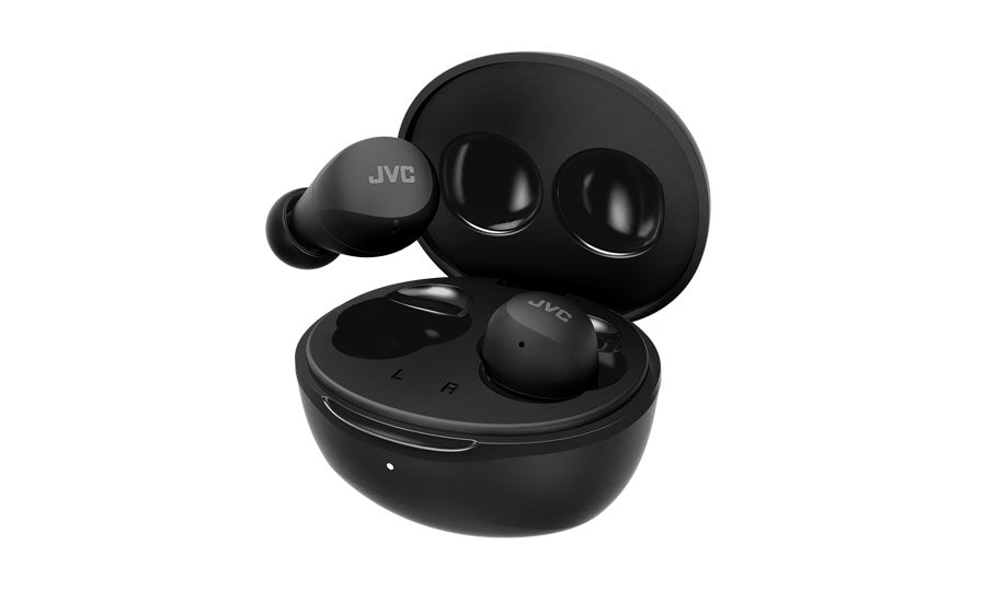 HA-Z66T-B JVC wireless earbuds in black - quick charge on the go