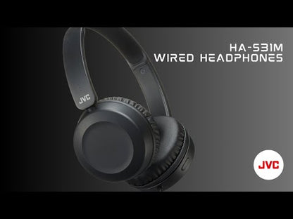 HA-S31M-P Wired On-Ear Headphones in Pink