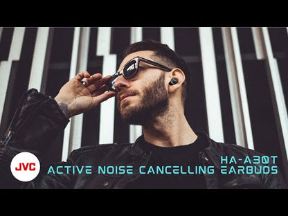 HA-A30T-B Active Noise Cancelling Wireless Earbuds - Black