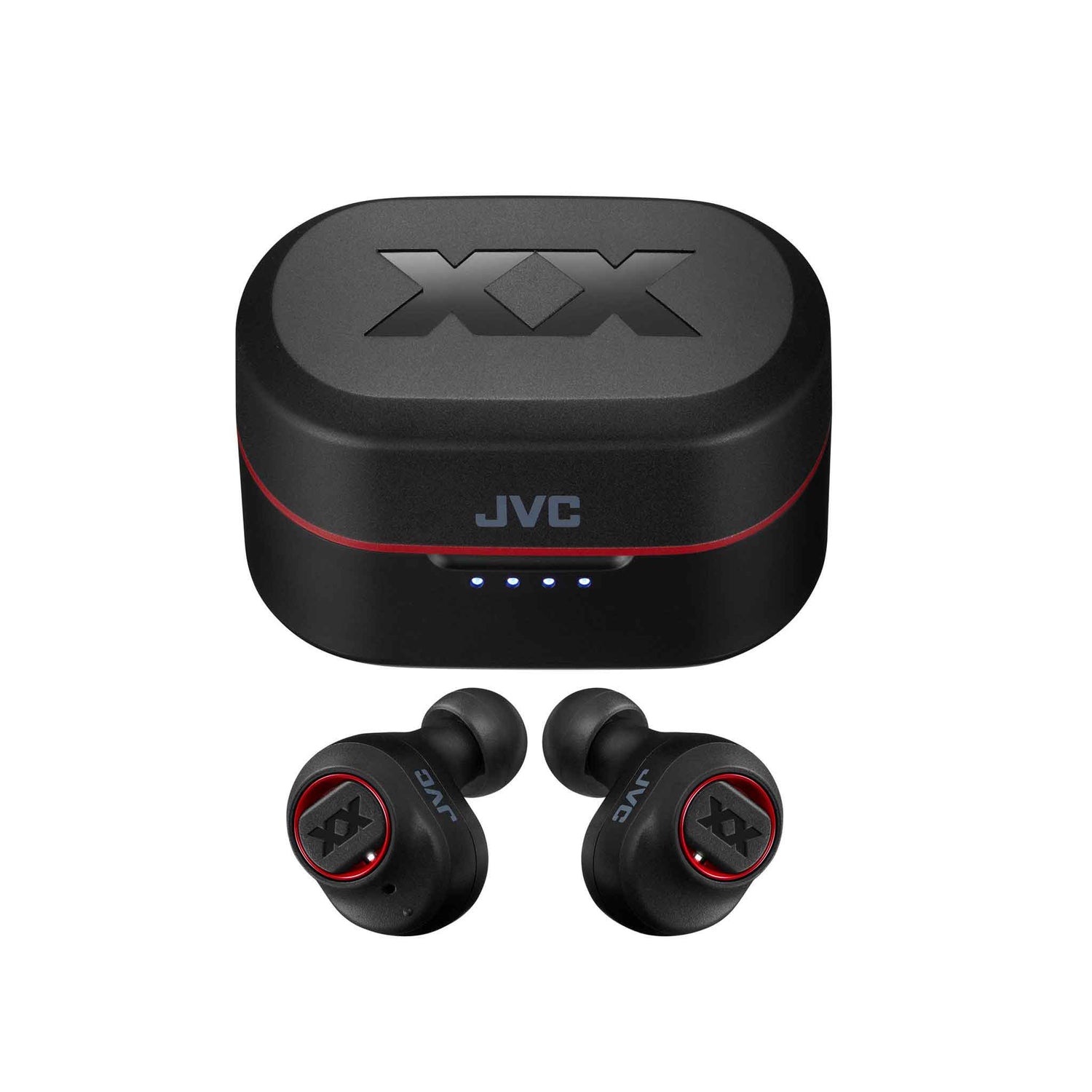 HA-XC50T XX true wireless Bluetooth earbuds charging case in black