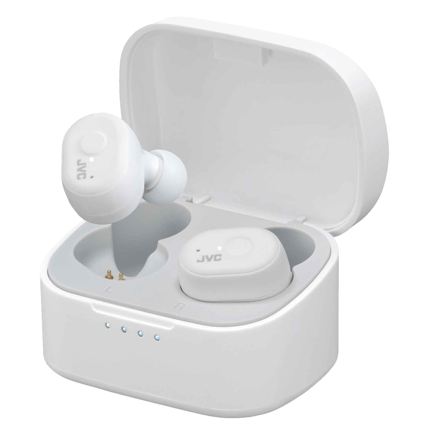 HA-A11T-W-RCCKS Wireless Memory Foam Earbuds (White), Protective Case, Cleaning Kit &amp; Spray Bundle