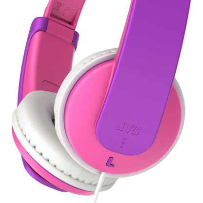 HA-KD7-P soft ear pads wired kids headphones