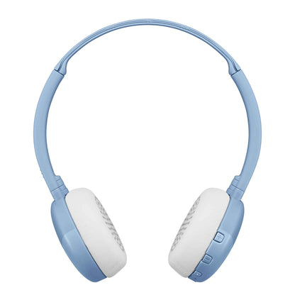 HA-S22W in Blue Bluetooth Wireless Headphones side view