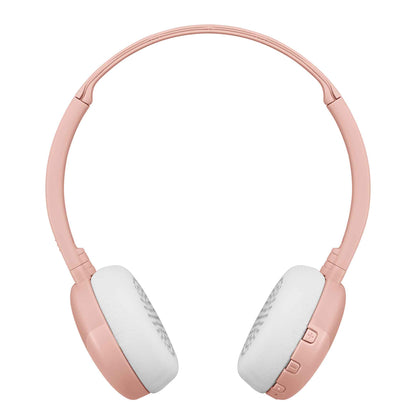 HA-S22W in Pink Bluetooth Wireless Headphones side view