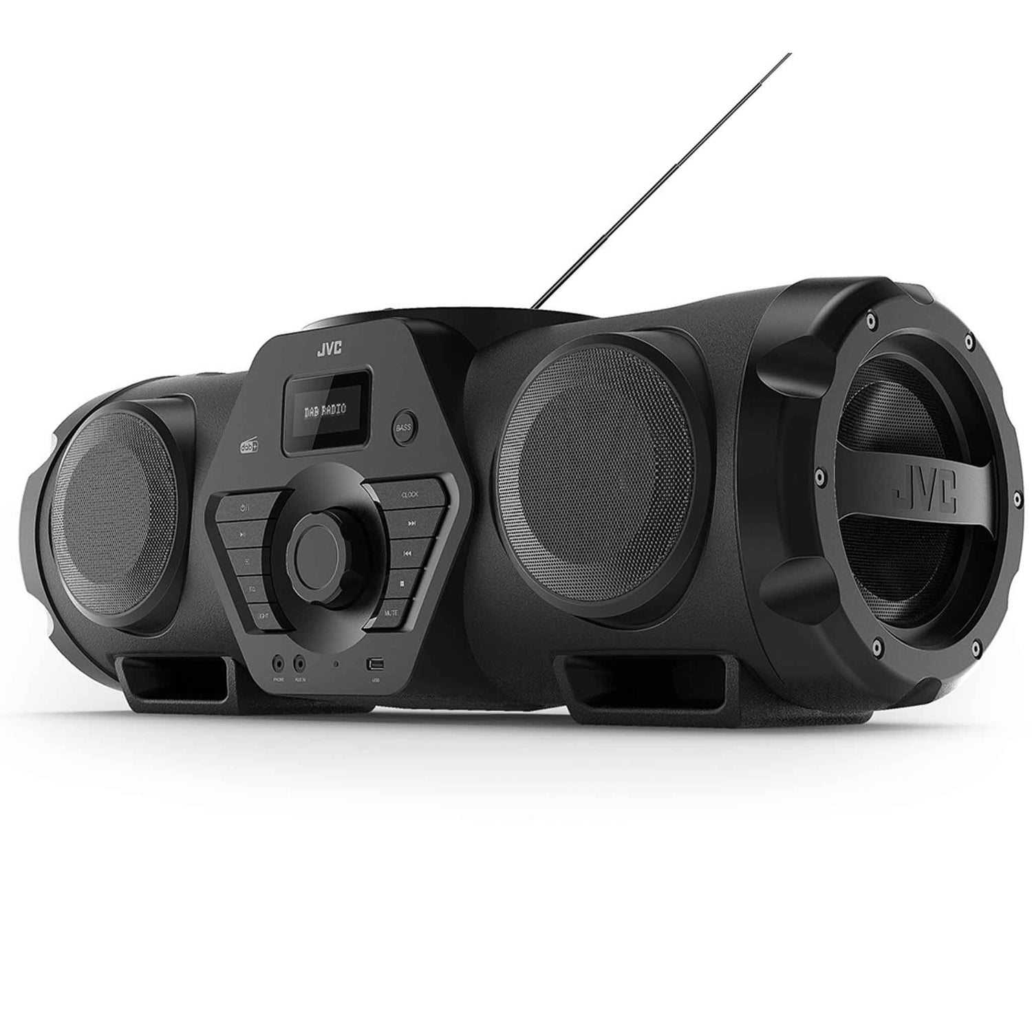 RV-NB300DAB Boombox DAB Radio, Bluetooth, USB & CD – JVC UK